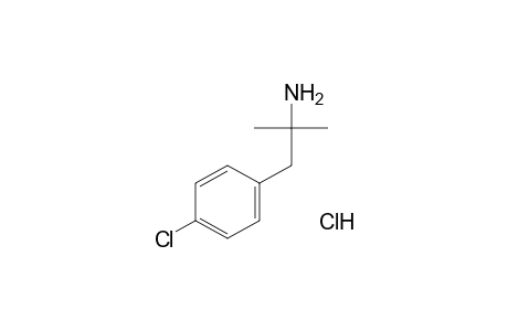 p-CHLORO-alpha,alpha-DIMETHYLPHENETHYLAMINE, HYDROCHLORIDE