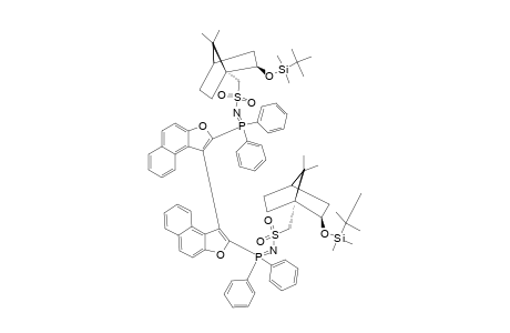 (RAX)-[(1S,2R)-O-(TERT.-BUTYLDIMETHYLSILYL)-ISOBORNYL-10-SULFONAMIDYL]-[3,3'-BINAPHTHO-[2,1-B]-FURAN]-2,2'-DIYLBIS-[DIPHENYLPHOSPHINIMINE]