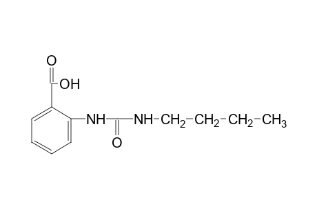 o-(3-butylureido)benzoic acid