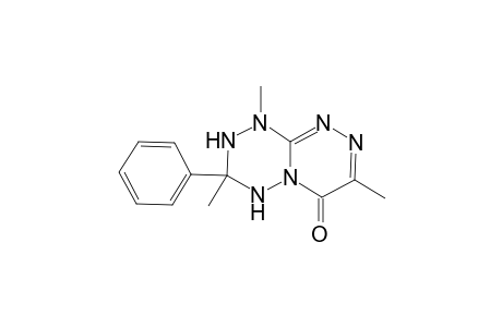 1,3,7-Trimethyl-3-phenyl-1,2,3,4-tetrahydro-6H-[1,2,4]triazino[4,3-b][1,2,4,5]tetraazin-6-one