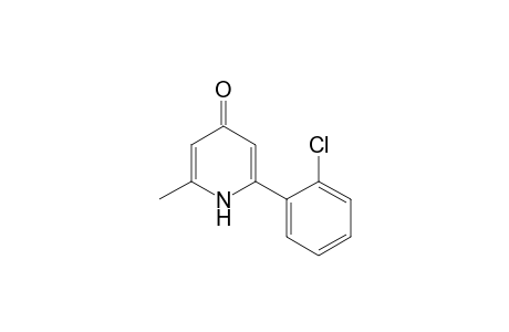 2-(2-chlorophenyl)-6-methyl-1H-pyridin-4-one