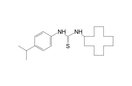 1-(p-cumenyl)-3-cyclododecyl-2-thiourea