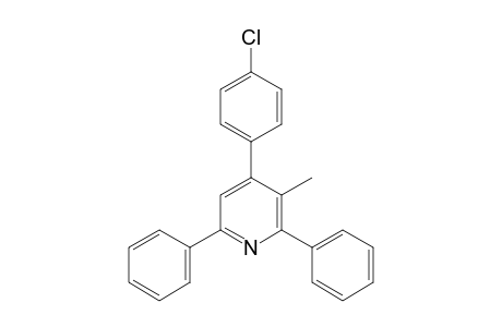 4-(p-chlorophenyl)-2,6-diphenyl-3-picoline