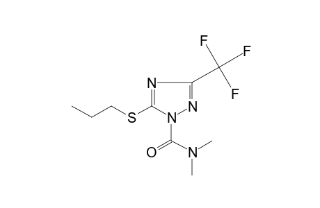 N,N-DIMETHYL-5-(PROPYLTHIO)-3-(TRIFLUOROMETHYL)-1H-1,2,4-TRIAZOLE-1-CARBOXAMIDE