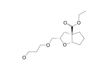 ETHYL-(1-RS,3-RS,5-RS)-3-(3-HYDROXYPROPYLOXYMETHYL)-5-(2-OXABICYCLO-[3.3.0]-OCTANE)-CARBOXYLATE