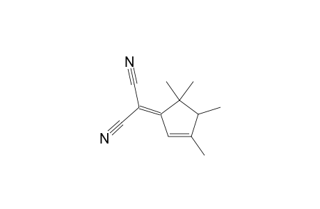 Propanedinitrile, 2-(2,2,3,4-tetramethyl-4-cyclopenten-1-ylidene)-