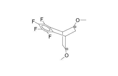 2,8-DIMETHOXY-5,6-TETRAFLUOROBENZOBICYCLO[2.2.2]OCTA-5-EN-2,8-DIYLDICATION