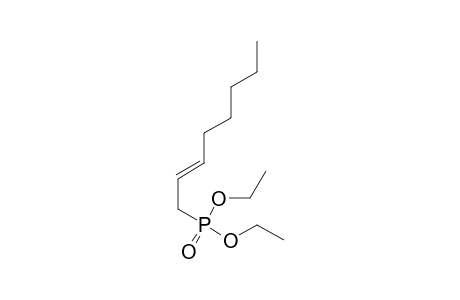 (E)-2-OCTENYL-PHOSPHONIC-ACID-DIETHYLESTER