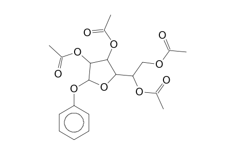 beta-D-MANNOFURANOSIDE, PHENYL, TETRAACETATE