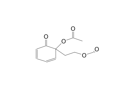 2,4-CYCLOHEXADIEN-1-ONE, 6-(ACETYLOXY)-6-[2-(FORMYLOXY)ETHYL]-