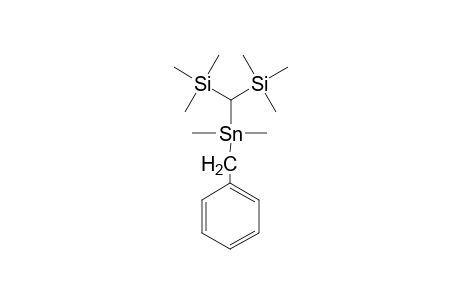 BENZYLDIMETHYLSTANNYL-BIS-(TRIMETHYLSILYL)-METHANE