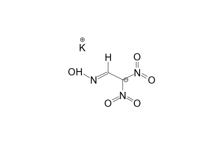 DINITROACETALDEHYDE, OXIME, POTASSIUM SALT