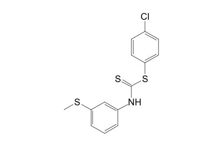 dithio-m-(methylthio)carbanilic acid, p-chlorophenyl ester