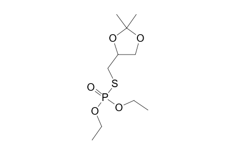 O,O-DIETHYL-S-[2R,S]-2,3-ISOPROPYLIDENODIOXYPROPYL-PHOSPHOROTHIOLATE