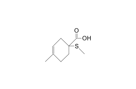 4-Methyl-1-thiomethyl-3-cyclohexene-1-carboxylic-acid