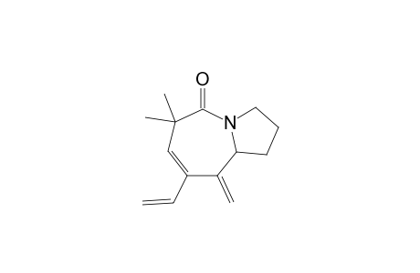 (Z)-2,3,9,9a-tetrahydro-6,6-dimethyl-9-methylene-8-vinyl-1H-pyrrolo[1,2-a]azepin-5(6H)-one