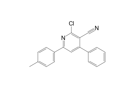 2-chloro-4-phenyl-6-p-tolylnicotinonitrile