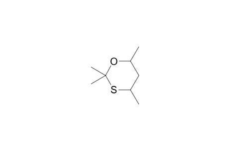 1,3-Oxathiane, 2,2,4,6-tetramethyl-, cis-