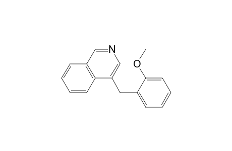 Isoquinoline, 4-[(2-methoxyphenyl)methyl]-