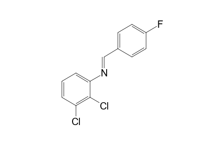 2,3-dichloro-N-(p-fluorobenzylidene)aniline