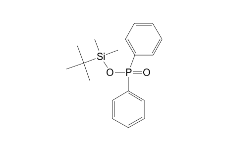 TERT.-BUTYLDIMETHYLSILYL-DIPHENYLPHOSPHONINATE