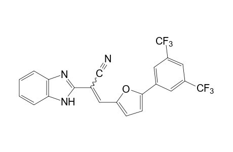 alpha-[5-(alpha,alpha,alpha,alpha',alpha',alpha'-HEXAFLUORO-3,5-XYLYL)FURFURYLIDENE]-2-BENZIMIDAZOLEACETONITRILE