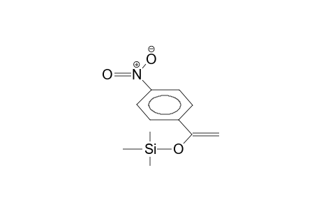 1-(4-NITROPHENYL)-1-TRIMETHYLSILYLOXYETHENE