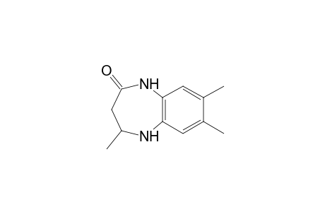 4,7,8-Trimethyl-2,3,4,5-tetrahydro-1H-1,5-benzodiazepin-2-one