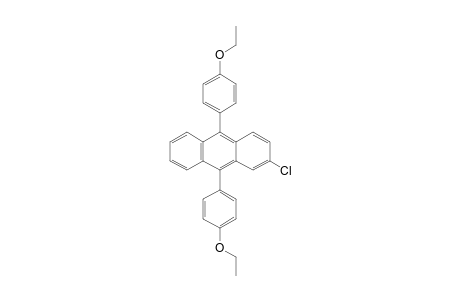 9,10-Bis(4-ethoxyphenyl)-2-chloroanthracene