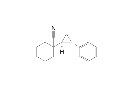 1-[(1S,2S)-2-phenylcyclopropyl]cyclohexanecarbonitrile