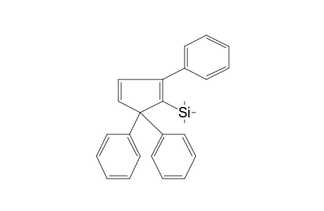 2,4-Cyclopentadiene, 1,1,3-triphenyl-2-trimethylsilyl-