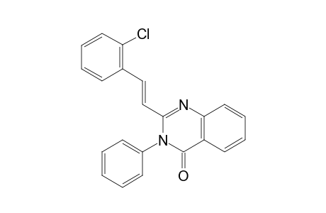 2-[(E)-2-(2-chlorophenyl)ethenyl]-3-phenyl-4(3H)-quinazolinone