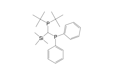 [(DI-TERT.-BUTYLPHOSPHINO)-(TRIMETHYLSILYL)-METHYL]-DIPHENYLPHOSPHORANE