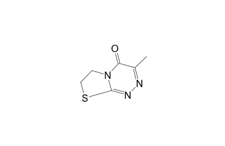 6,7-dihydro-3-methyl-4H-thiazolo[2,3-c]-as-triazin-4-one