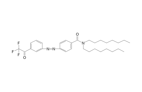 Azobenzene, 3-trifluoroacetyl-4'-dioctylaminocarbonyl-