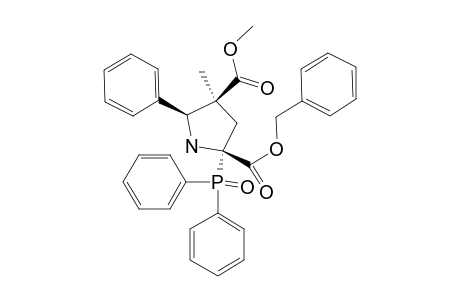 (2-ALPHA,4-ALPHA,5-ALPHA)-(+/-)-4-METHYL-2-PHENYLMETHYL-2-(DIPHENYLPHOSPHINOYL)-4-METHYL-5-PHENYL-2,4-PYRROLIDINE-DICARBOXYLATE