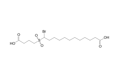 12-bromo-12-[(3-carboxypropyl)sulfonyl]dodecanoic acid