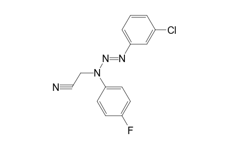 Triazene, 1-(p-fluorophenyl)-1-cyanomethyl-3-(m-chlorophenyl)-