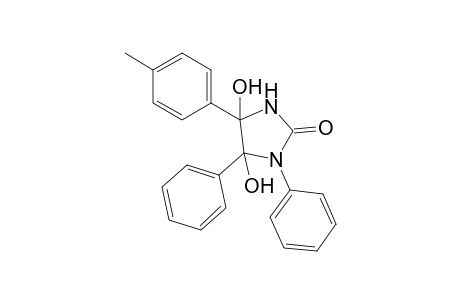 4,5-Dihydroxy-1,5-diphenyl-4-(p-tolyl)imidazolidin-2-one