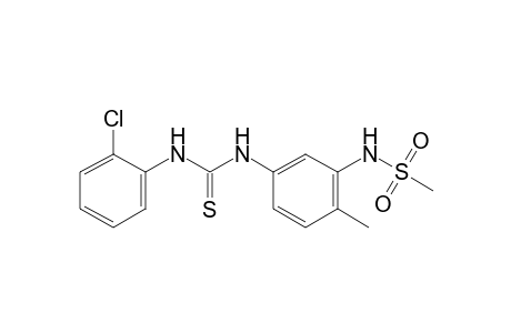 2'-chloro-3-methanesulfonamido-4-methylthiocarbanilide