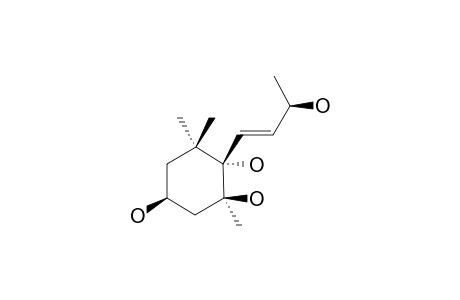 BRIDELIONOL-C;(3S,5S,6S,7E,9R)-MEGASTIGMAN-7-ENE-3,5,6,9-TETROL