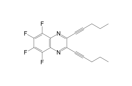 5,6,7,8-TETRAFLUORO-2,3-DIPENT-1-YNYLQUINOXALINE