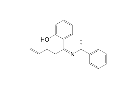 2-{1-[(1R)-1-Phenylethyl]imino-4-pentenyl}phenol