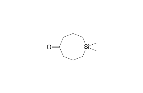 1,1-DIMETHYL-1-SILACYCLOOCTAN-5-ONE