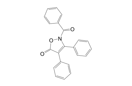 2-Benzoyl-3,4-diphenylsoxazole-5(2H)-one