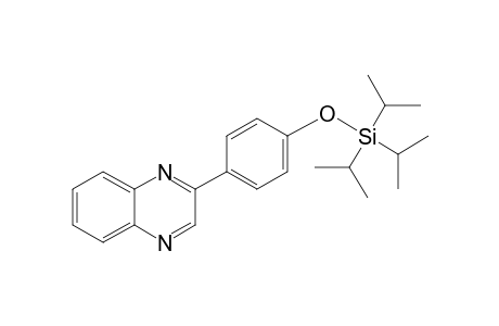 2-[4-(Triisopropylsilyloxy)phenyl]quinoxaline