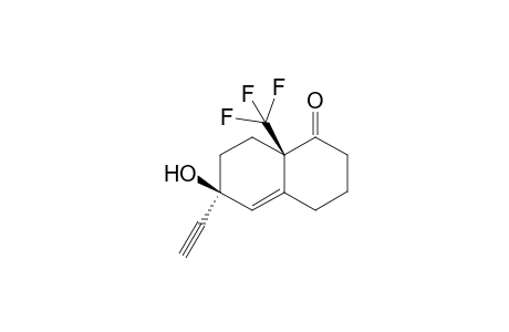 6-ALPHA-ETHYNYL-3,4,6,7,8,8A-BETA-HEXAHYDRO-8A-(TRIFLUOROMETHYL)-NAPHTHALENE-6-BETA-OL