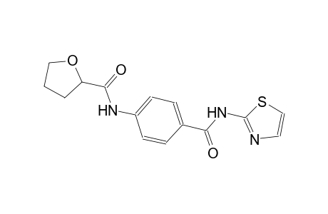 2-furancarboxamide, tetrahydro-N-[4-[(2-thiazolylamino)carbonyl]phenyl]-