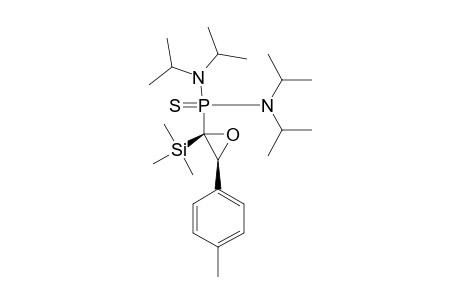 (2R,S/3R,S)-2-[BIS-(DIISOPROPYLAMINO)-THIOXOPHOSPHORANYL]-2-TRIMETHYLSILYL-3-[4'-TOLUYL]-OXIRANE