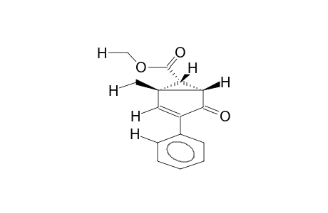 1-METHYL-4-OXO-3-PHENYLBICYCLO[3.1.0]HEX-2-EN-6-CARBOXYLIC ACID,METHYL ESTER